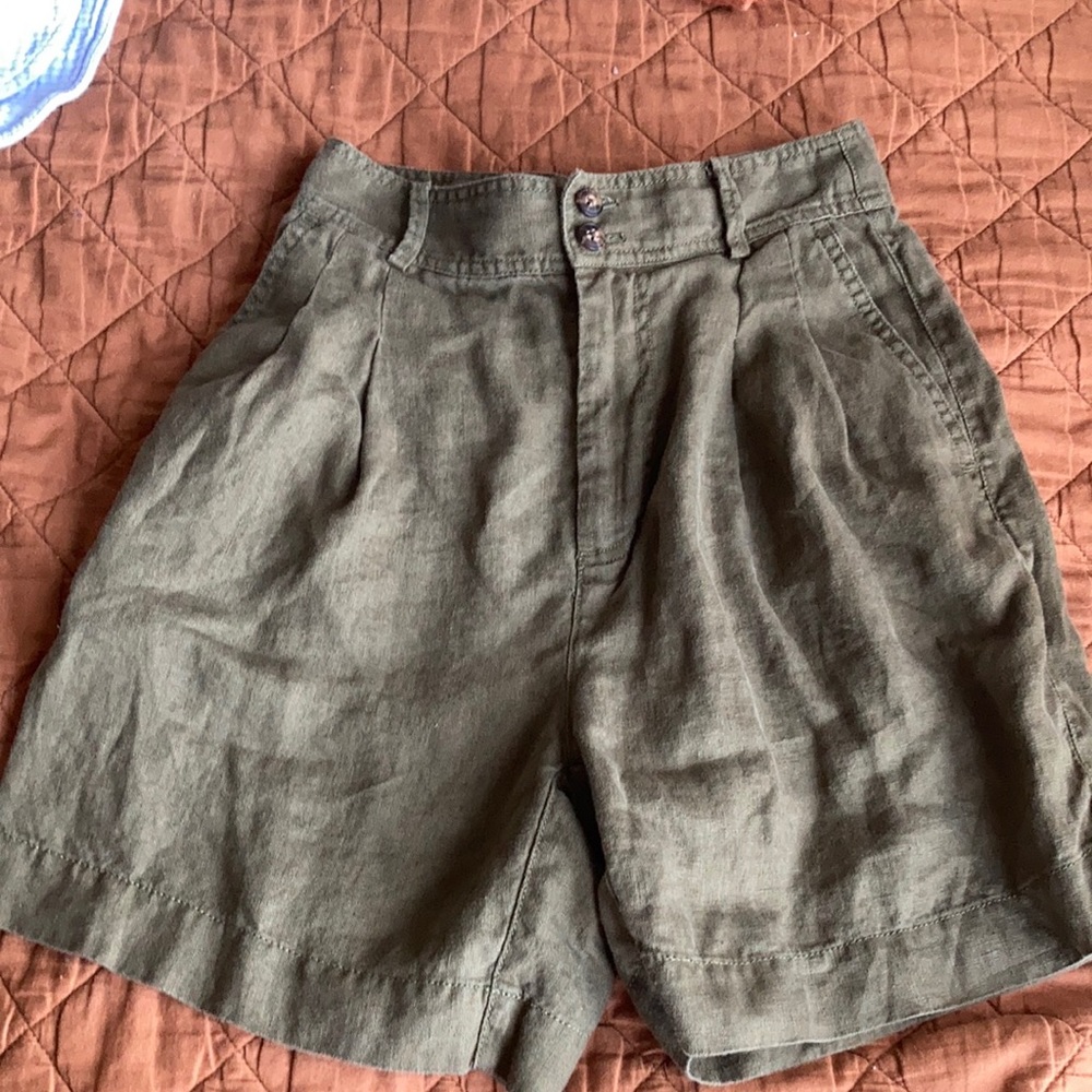 Madewell linen shorts size 00